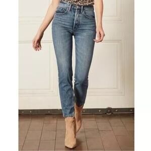 NWT Boyish Billy high rise skinny jeans in Freaks wash